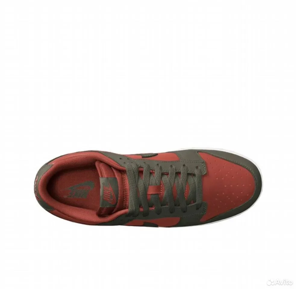 Кроссовки Nike Dunk Low 1 Mystic Red - миниатюра 3