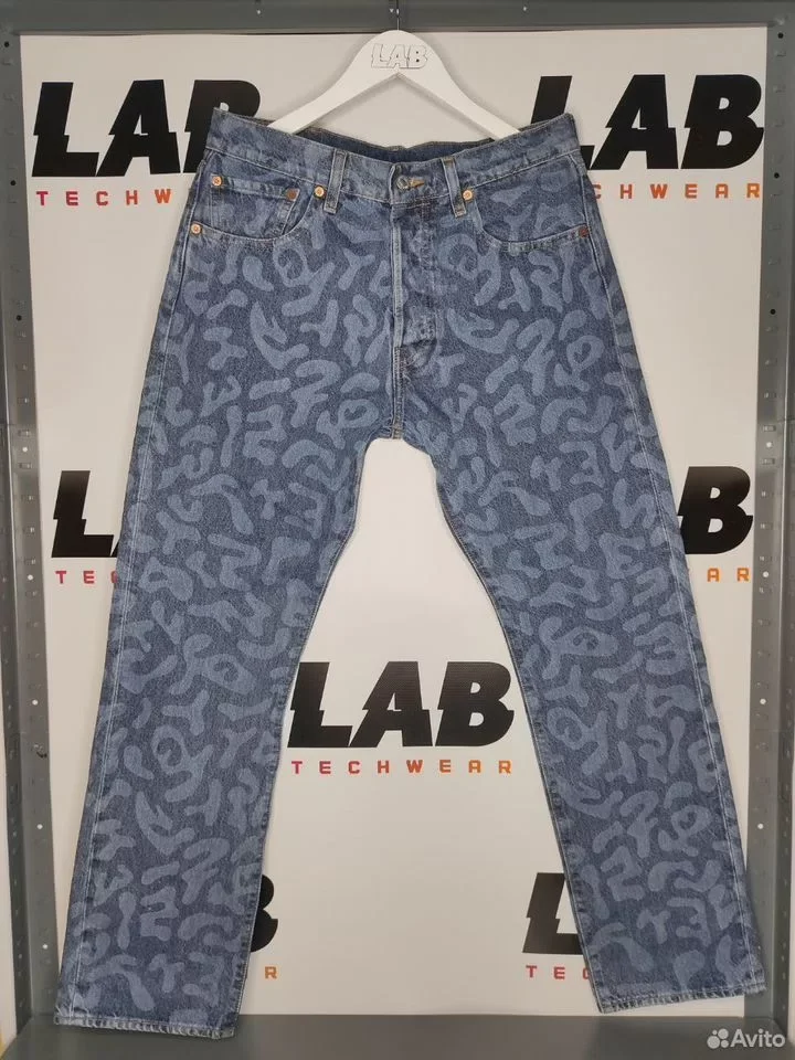 Джинсы Levi's Skate 501 Blue - изображение 1