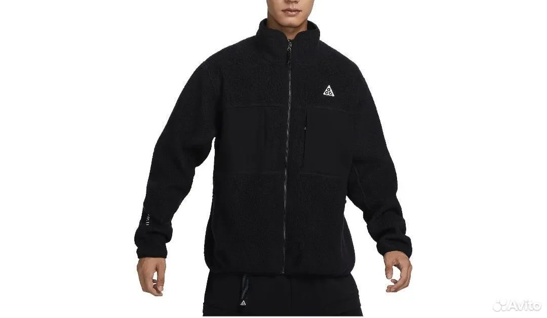 Зип кофта Nike ACG Arctic Wolf Full Zip Black - изображение 1