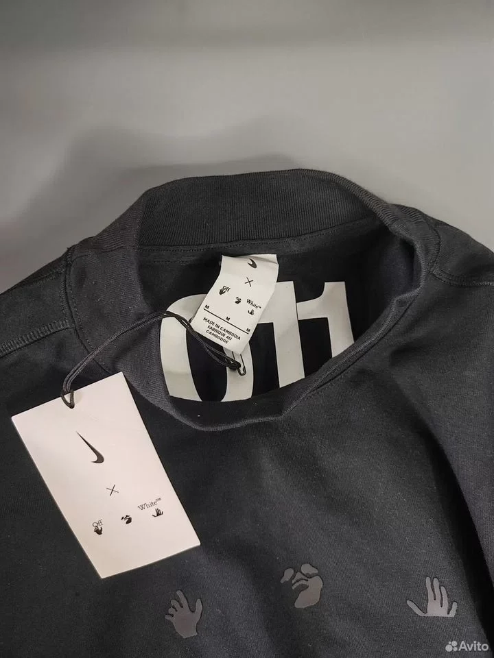 Футболка Nike x Off-White Short Sleeve Top - миниатюра 4