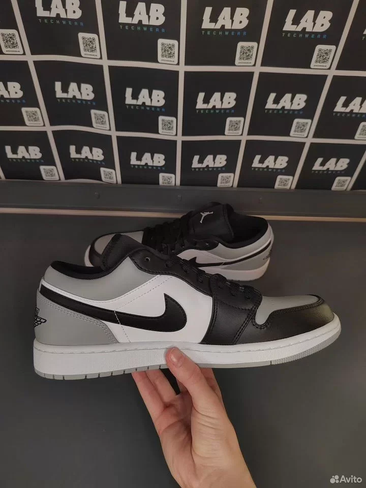 Кроссовки Nike Air Jordan 1 low “Shadow toe” - миниатюра 2