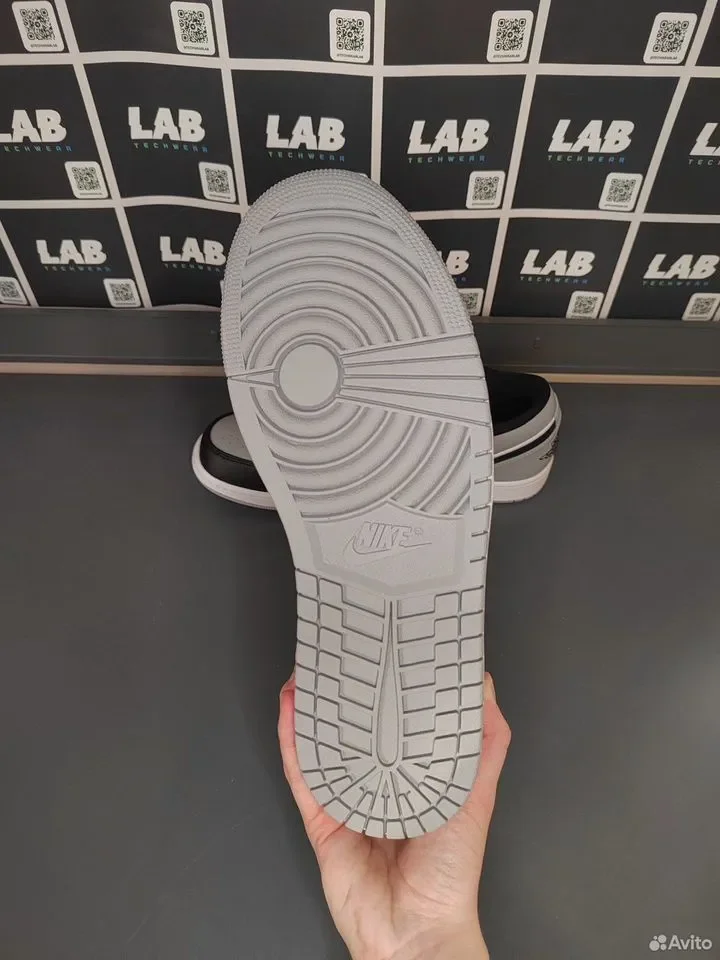 Кроссовки Nike Air Jordan 1 low “Shadow toe” - миниатюра 3