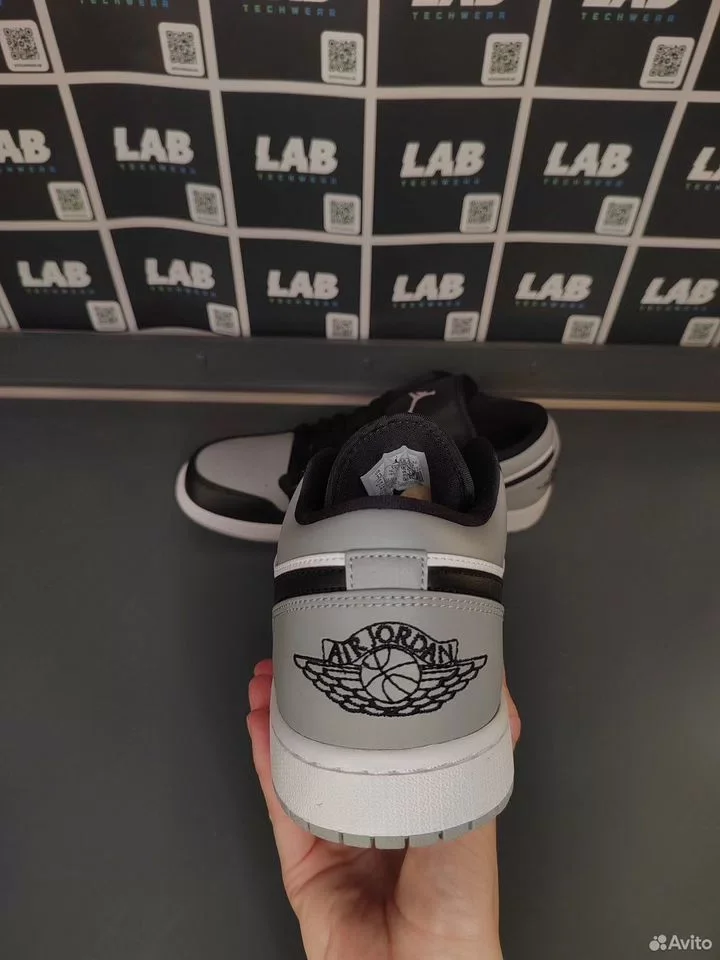Кроссовки Nike Air Jordan 1 low “Shadow toe” - миниатюра 4