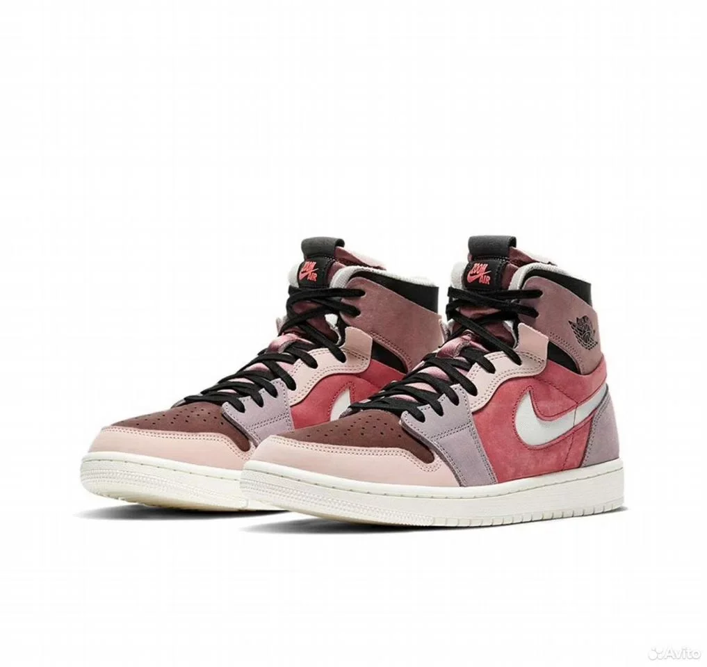 Кроссовки Air Jordan 1 high zoom air cmft rust - миниатюра 2