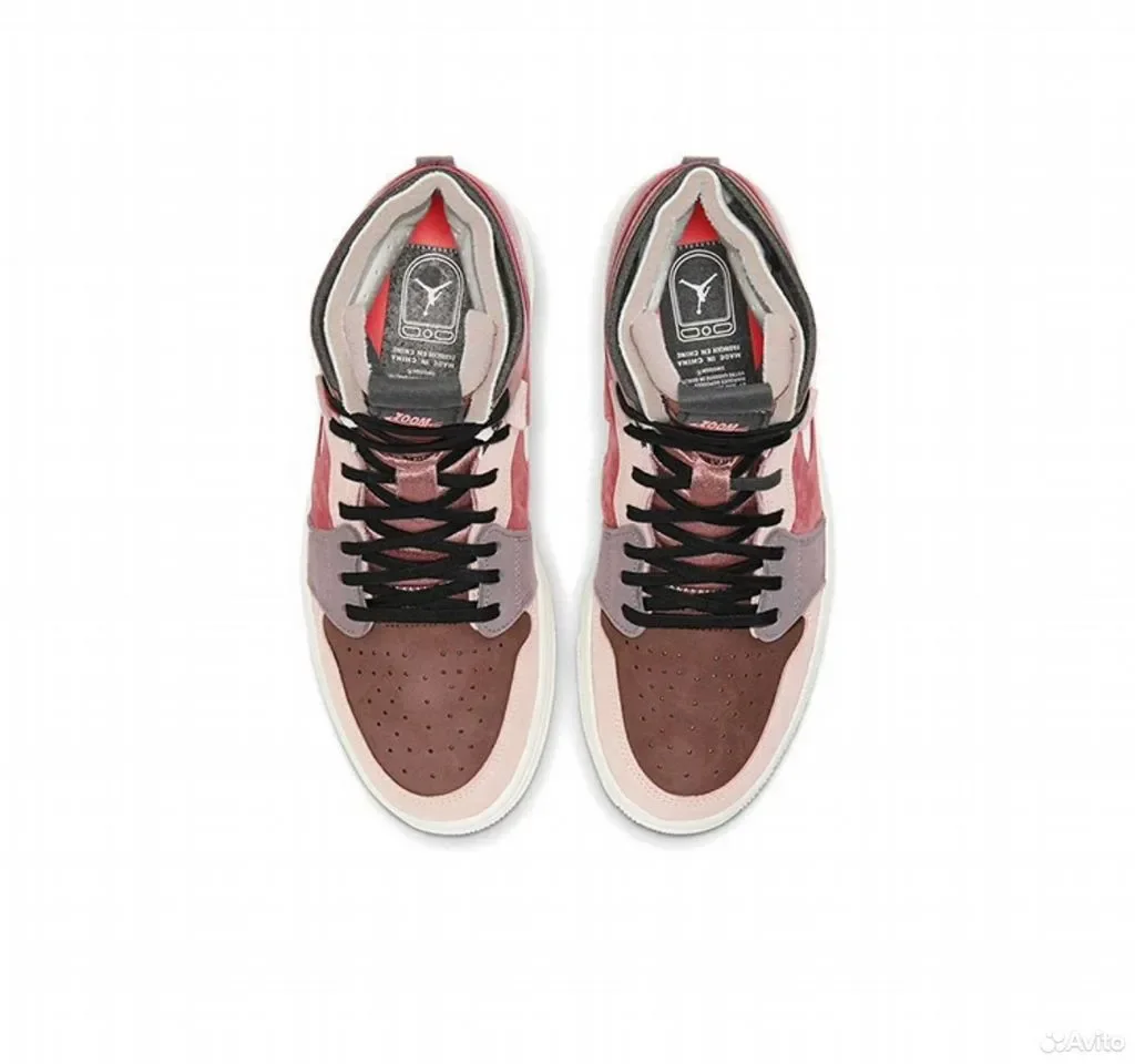 Кроссовки Air Jordan 1 high zoom air cmft rust - миниатюра 3