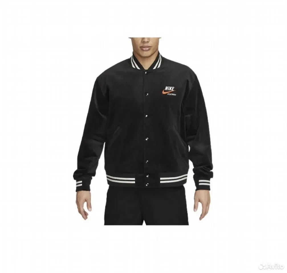 Кофта Бомбер Nike Sportswear Black - миниатюра 2