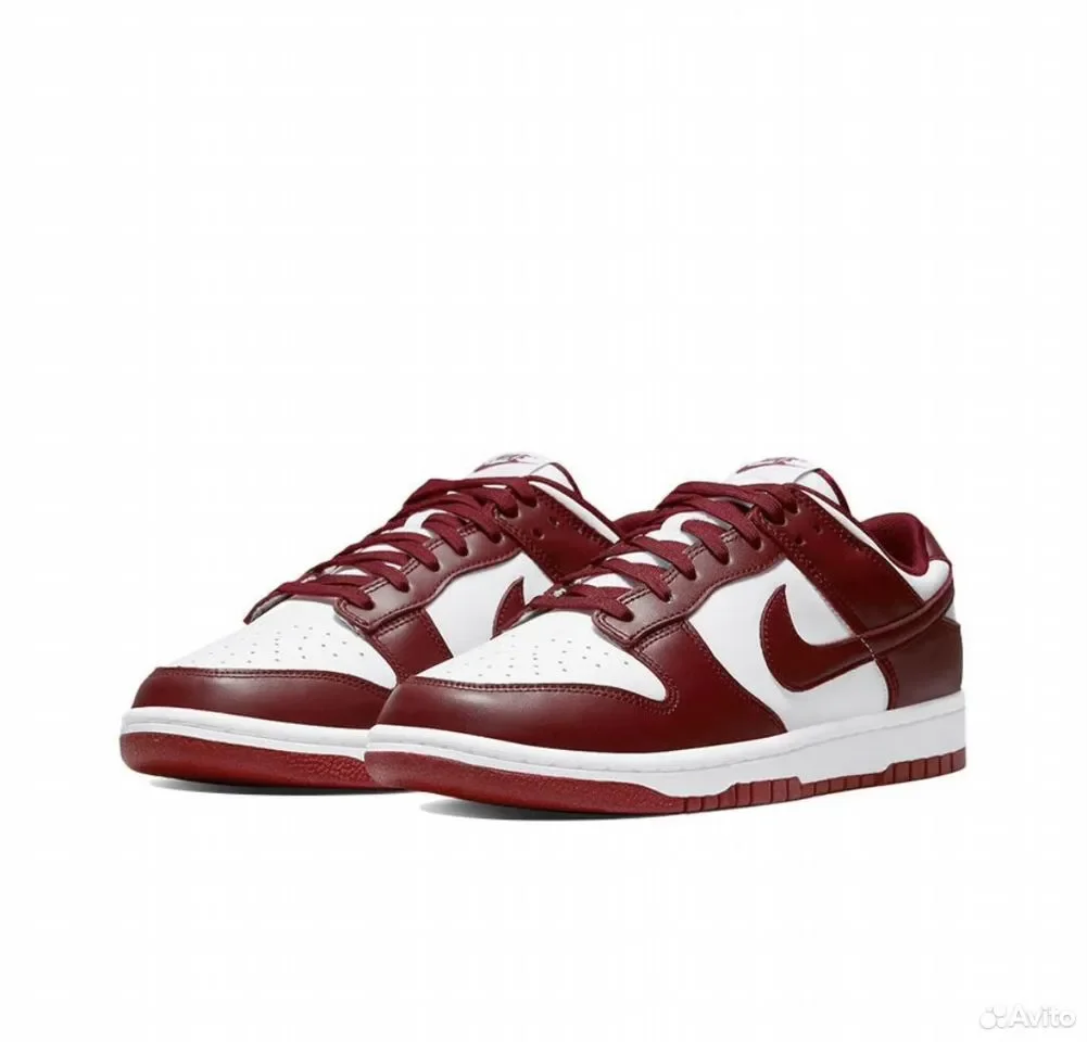 Кроссовки Nike Dunk Low Team Red - изображение 1
