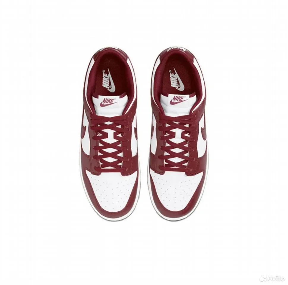 Кроссовки Nike Dunk Low Team Red - миниатюра 3