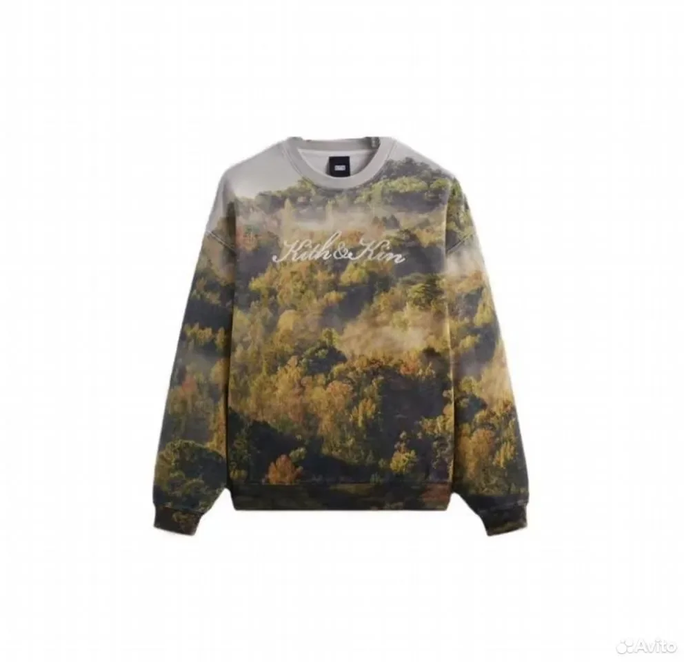 Свитшот Kith Nelson Crewneck Laurel - изображение 1
