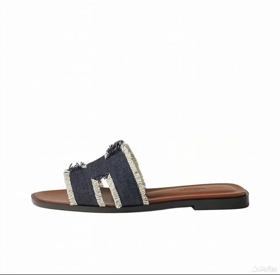 Сандали Hermes Oran Blue Celeste - миниатюра 2