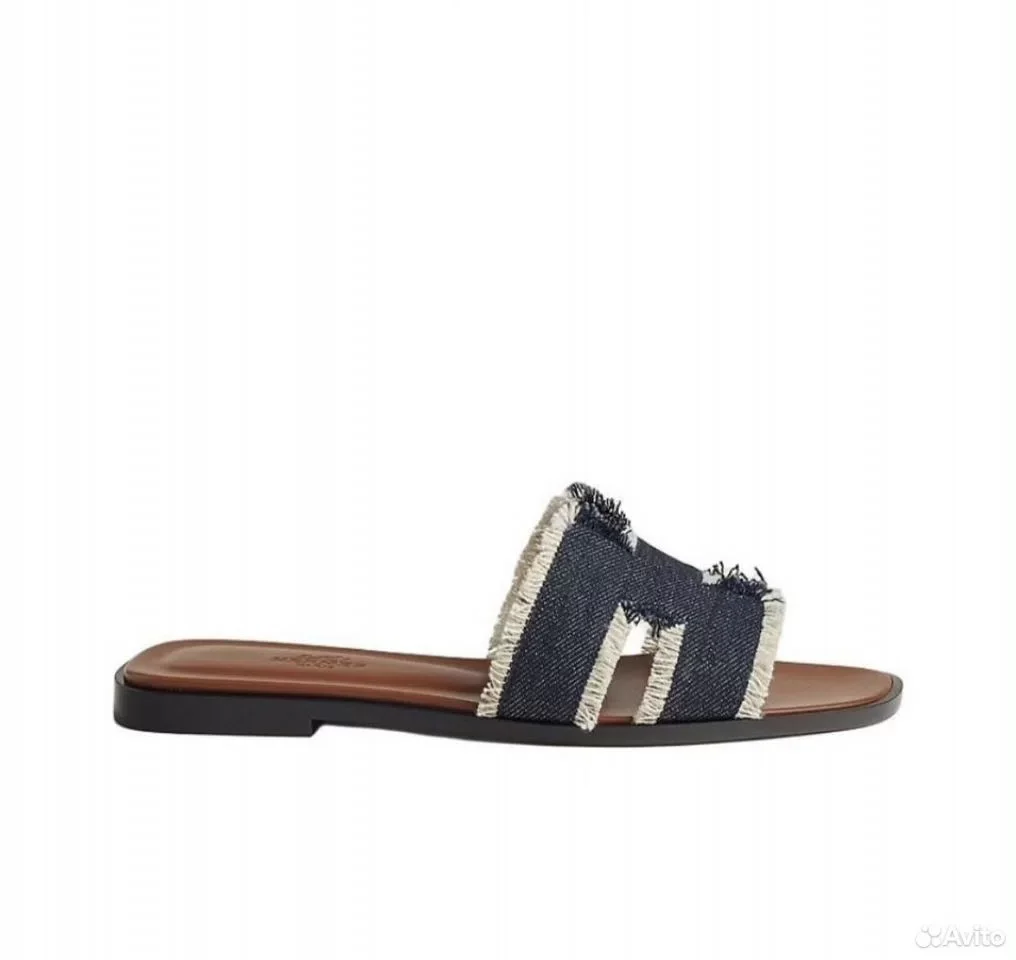 Сандали Hermes Oran Blue Celeste - миниатюра 3