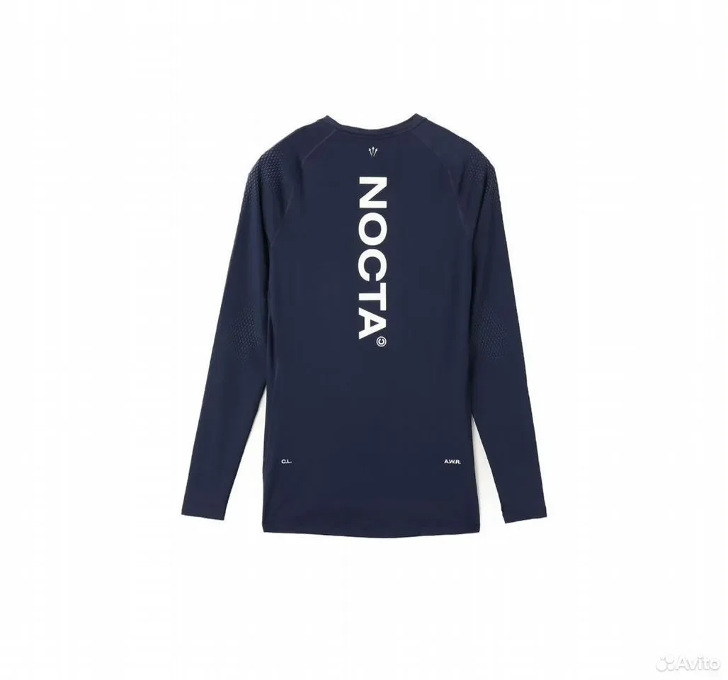 Лонгслив термобельё Nike x Nocta Blue SS 24 Basket - миниатюра 3