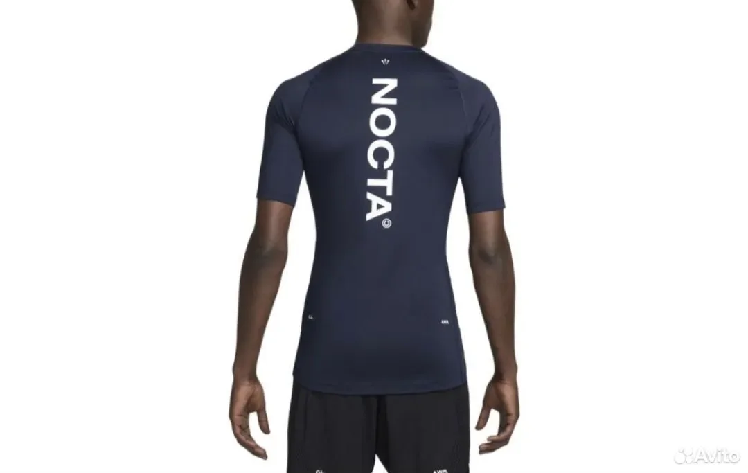 Лонгслив термобельё Nike x Nocta Blue SS 24 Basket - миниатюра 5