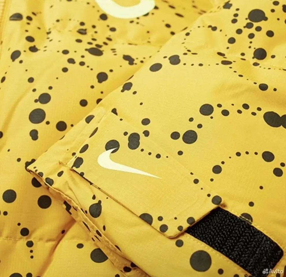 Куртка Nike nikelab ACG down-fill Yellow Jacket - миниатюра 4