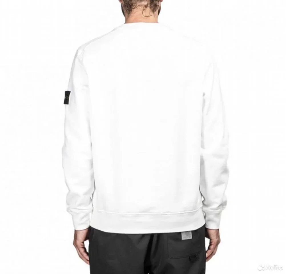 Свитшот Stone Island FW19 White - миниатюра 2