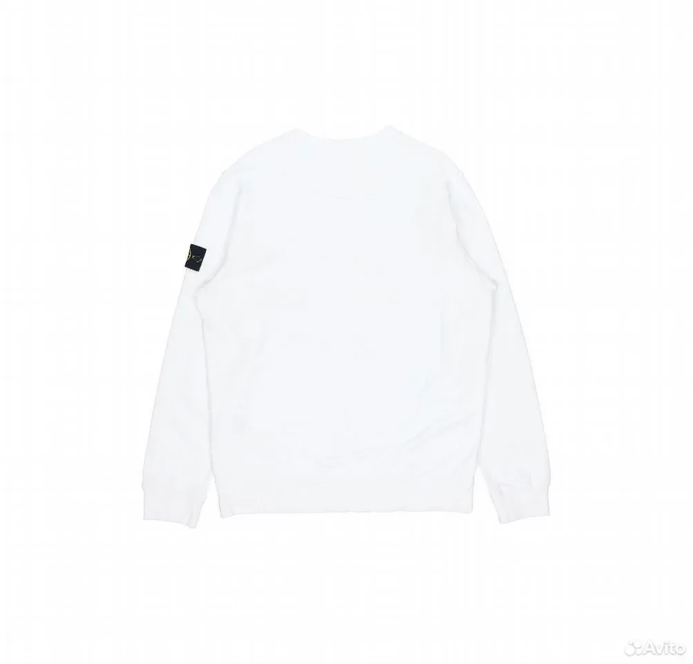 Свитшот Stone Island FW19 White - миниатюра 5