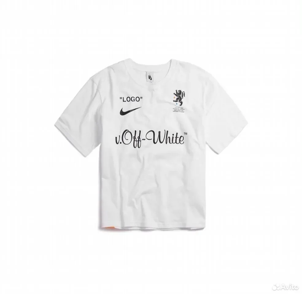 Футболка Nike x OFF-white NRG White - изображение 1