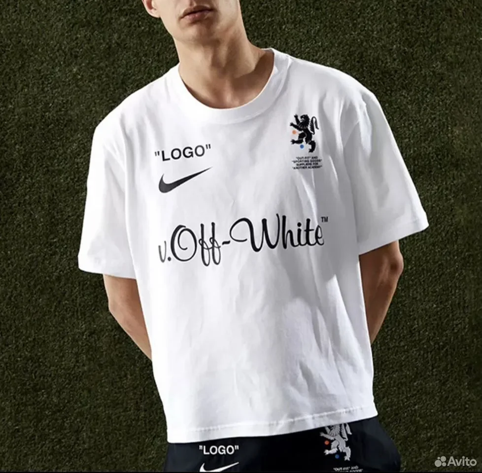 Футболка Nike x OFF-white NRG White - миниатюра 3