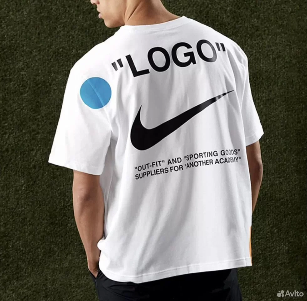 Футболка Nike x OFF-white NRG White - миниатюра 4