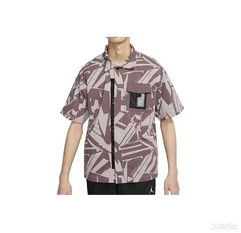 Рубашка Jordan Printing Knit Short Sleeve