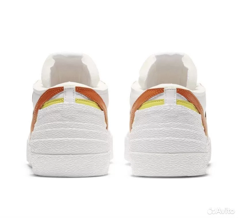Кроссовки Nike x Sacai Blazer Low "Magma Orange" - миниатюра 5