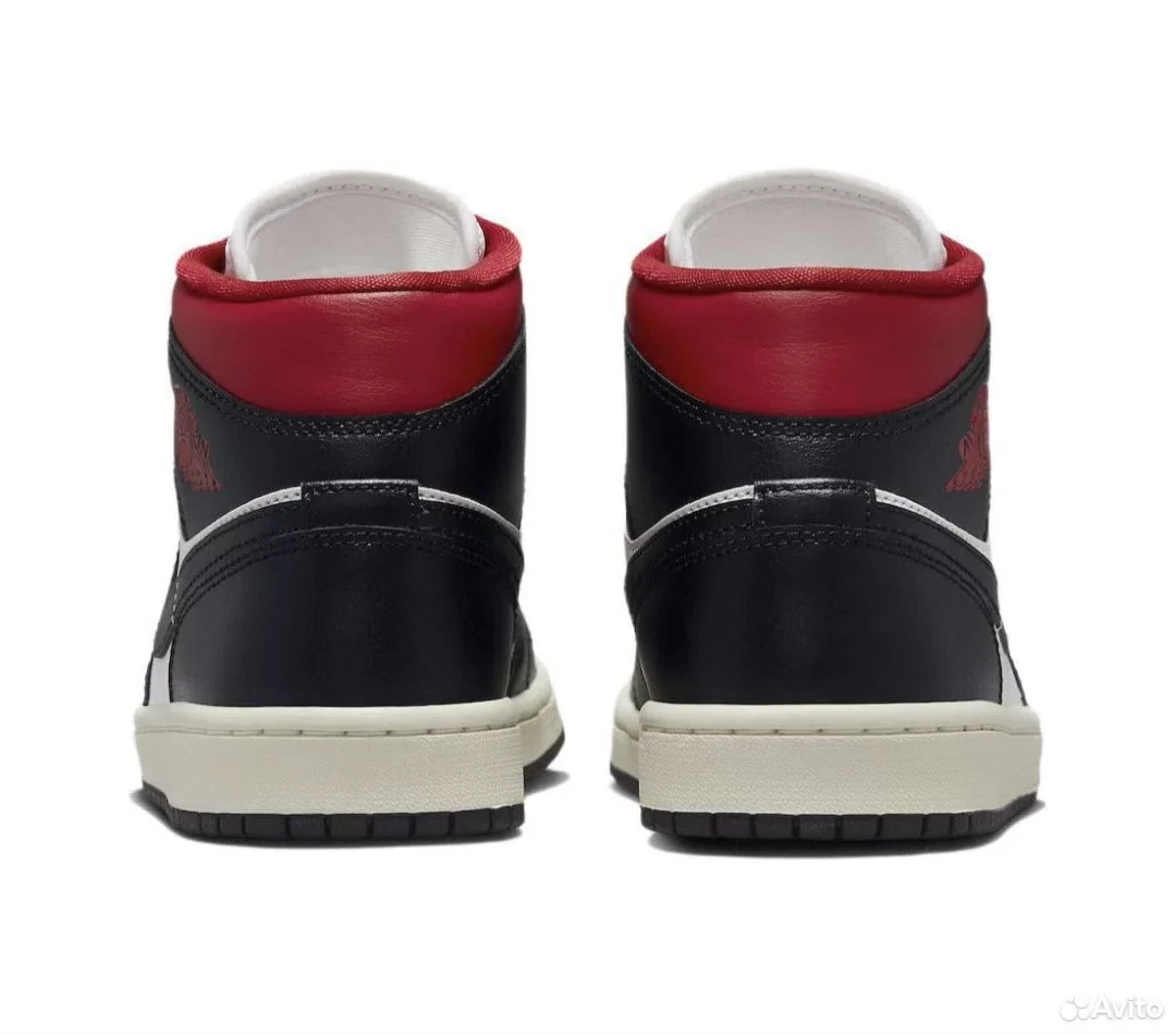 Кроссовки nike AIR Jordan 1 Mid Red Panda - миниатюра 2