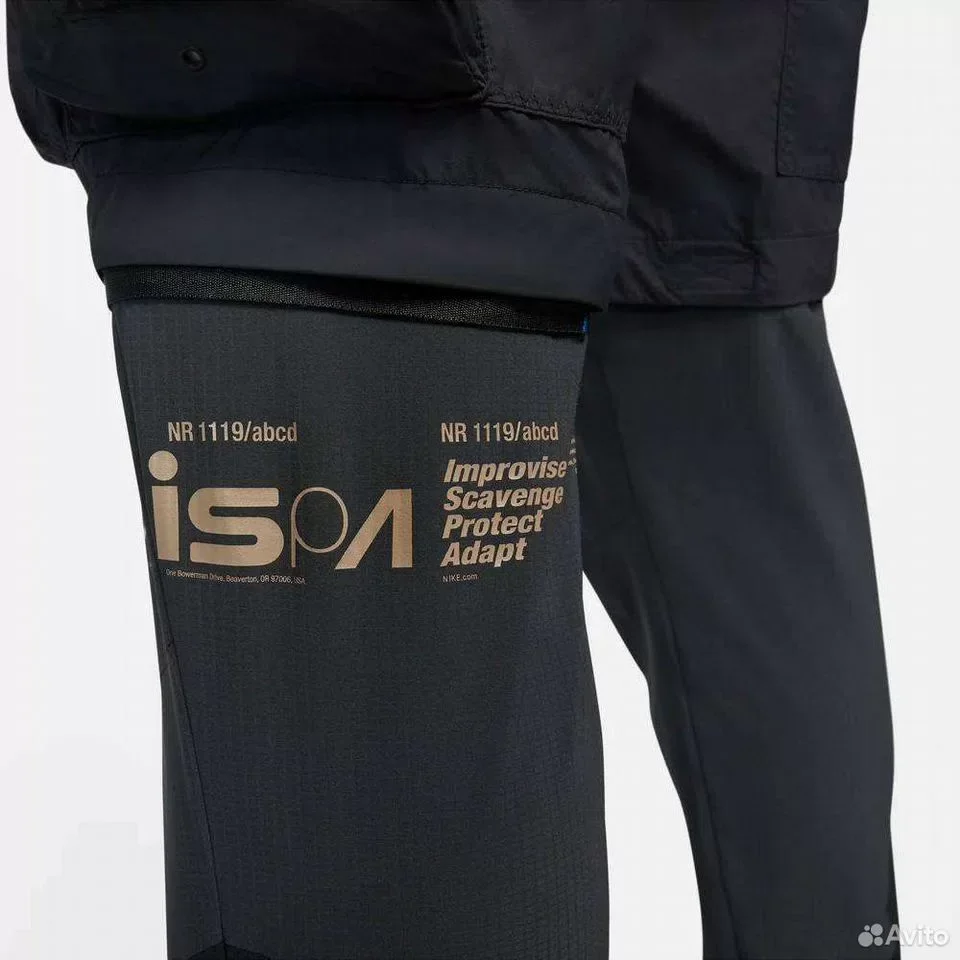 Штаны Nike NRG ispa Men's Pants Black - миниатюра 5