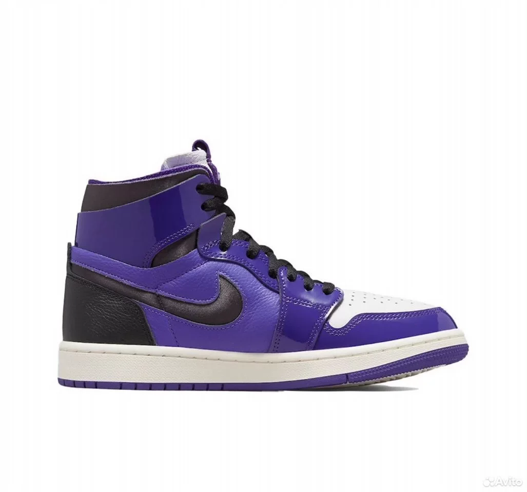 Кроссовки Air Jordan 1 High Zoom Air wmns Purple - миниатюра 2