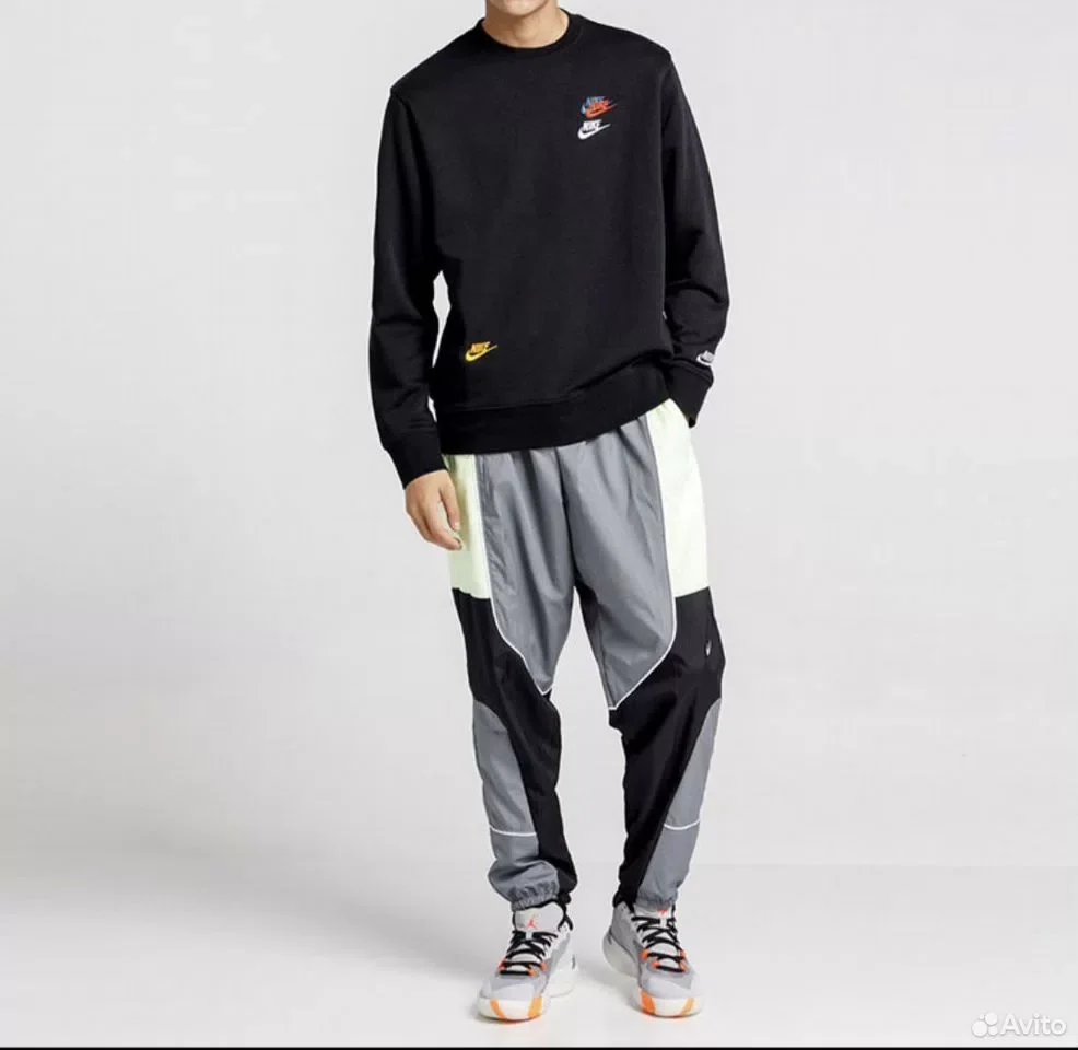 Свитшот Nike Black Multi-Swoosh - миниатюра 3
