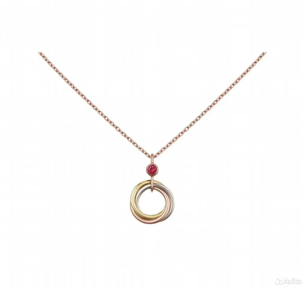 Подвеска Cartier Trinity - миниатюра 2