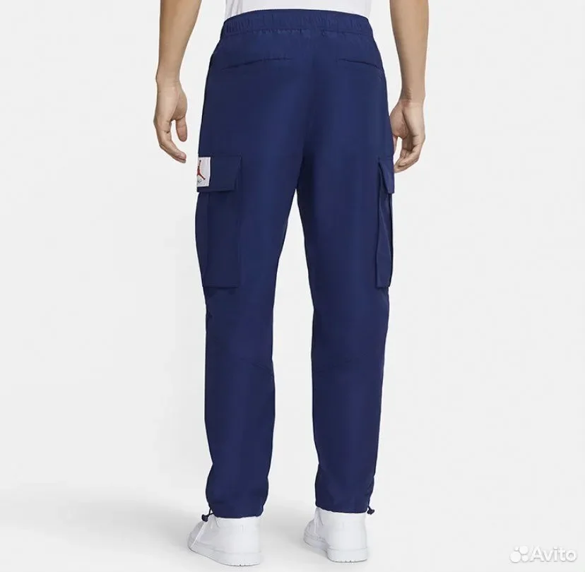 Штаны Nike AS Men's J FLT WVN Pant Blue - миниатюра 2