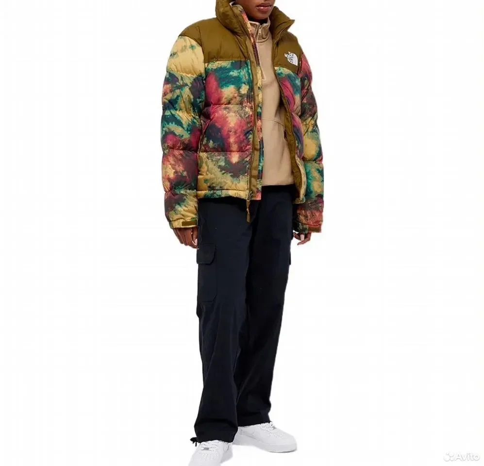 Пуховик THE north face logo - миниатюра 2