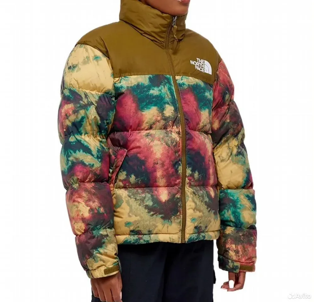 Пуховик THE north face logo - миниатюра 3