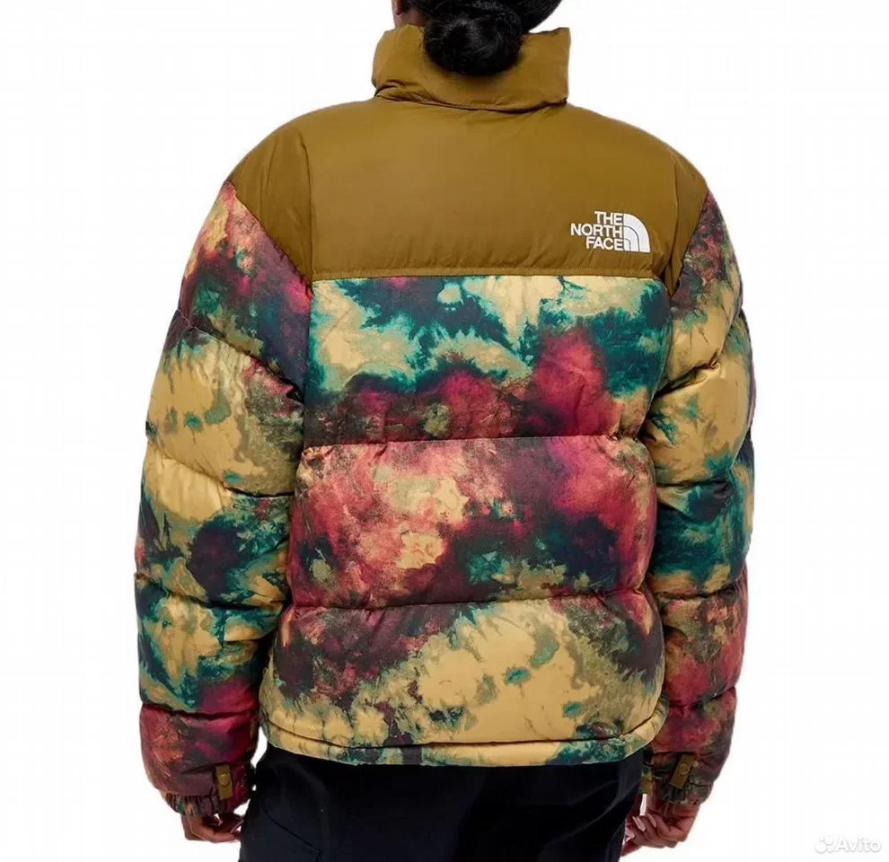 Пуховик THE north face logo - миниатюра 4