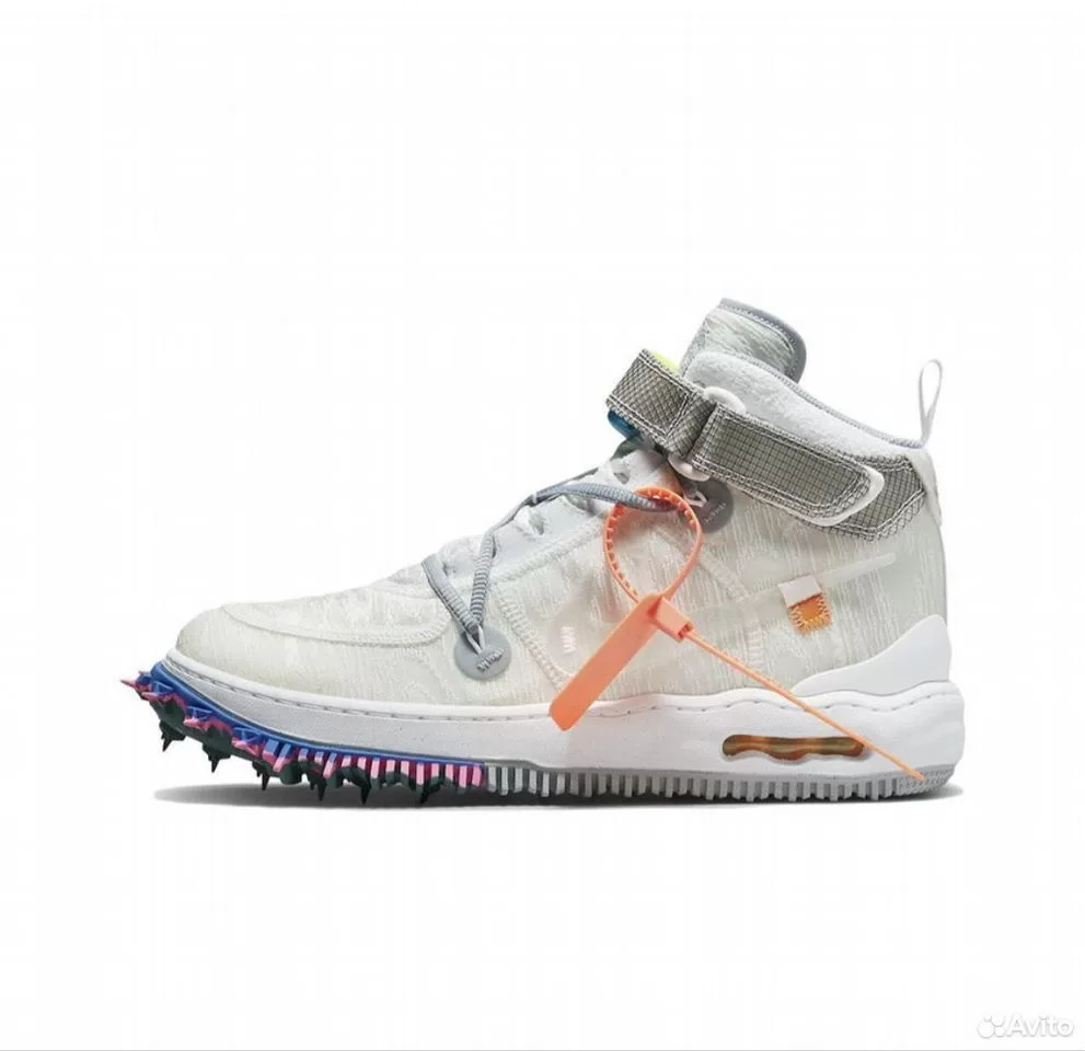 Кроссовки Nike Air Force 1 Mid x OFF-White - миниатюра 2