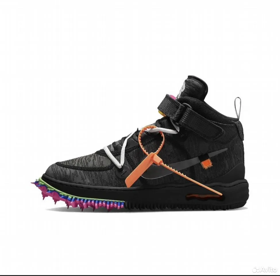 Кроссовки Nike Air Force 1 Mid x OFF-White - миниатюра 4