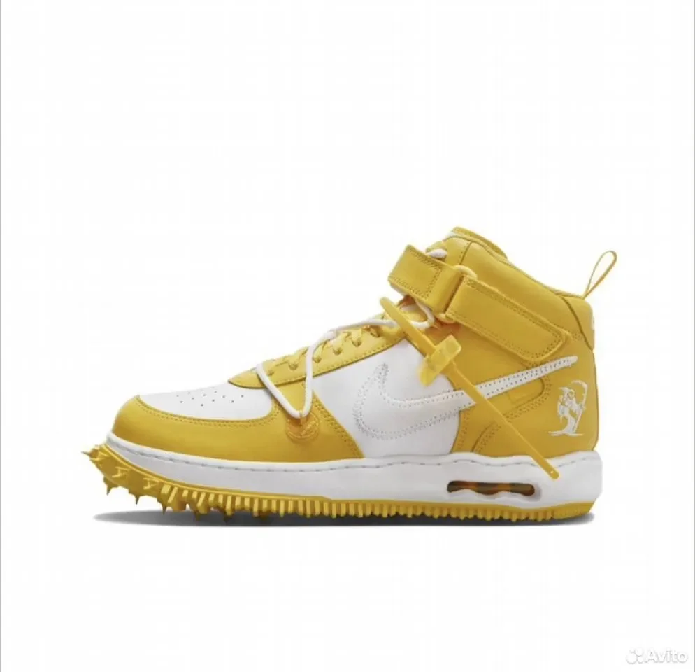 Кроссовки Nike Air Force 1 Mid x OFF-White - миниатюра 6