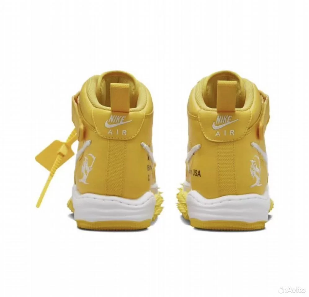 Кроссовки Nike Air Force 1 Mid x OFF-White - миниатюра 7