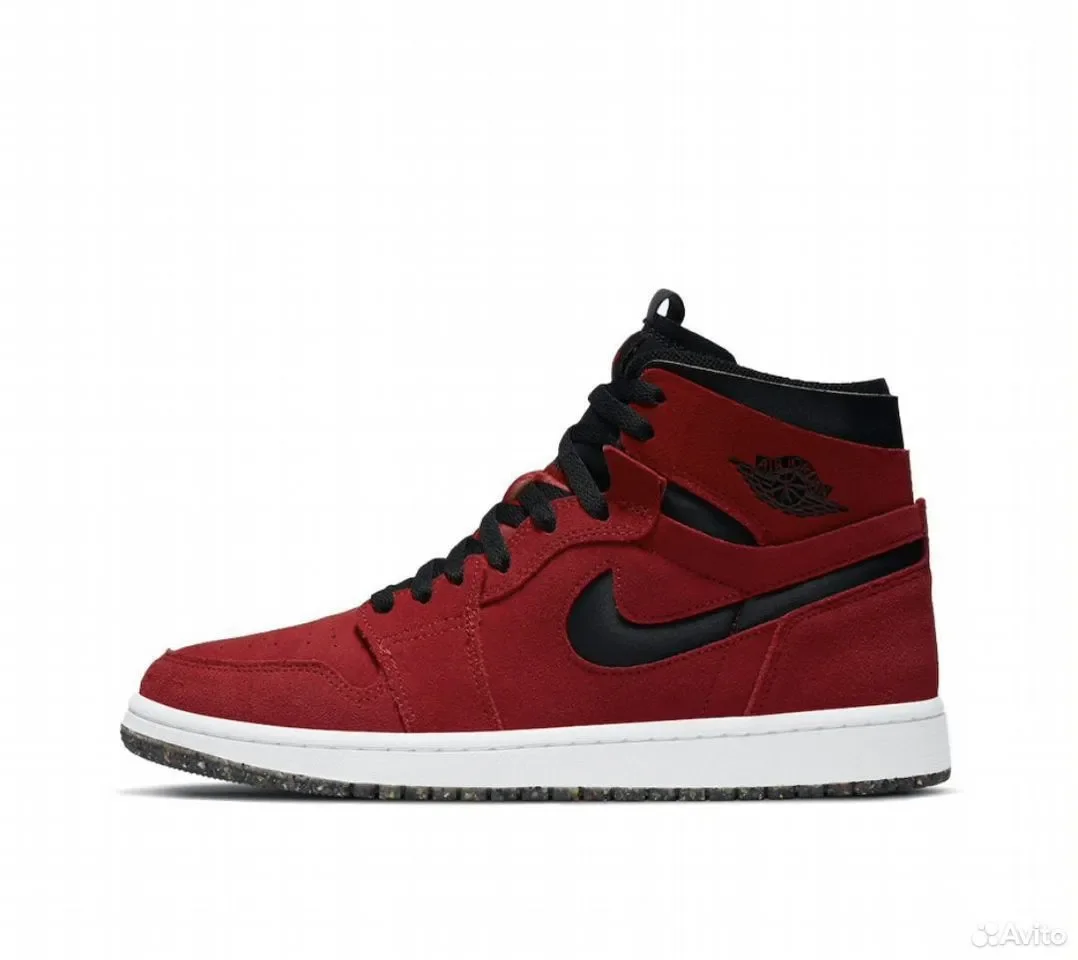 Кроссовки Nike Air Jordan 1 High Zoom cmft Red Sue - миниатюра 2