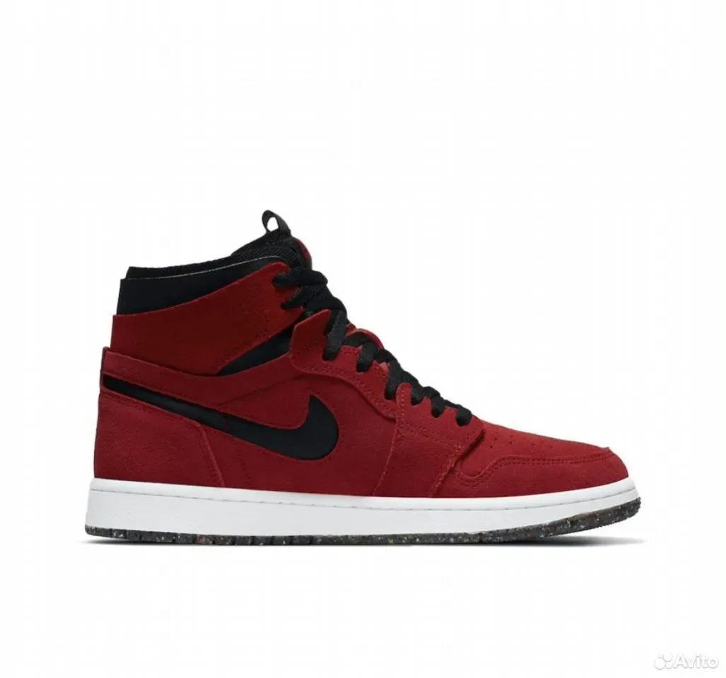 Кроссовки Nike Air Jordan 1 High Zoom cmft Red Sue - миниатюра 3