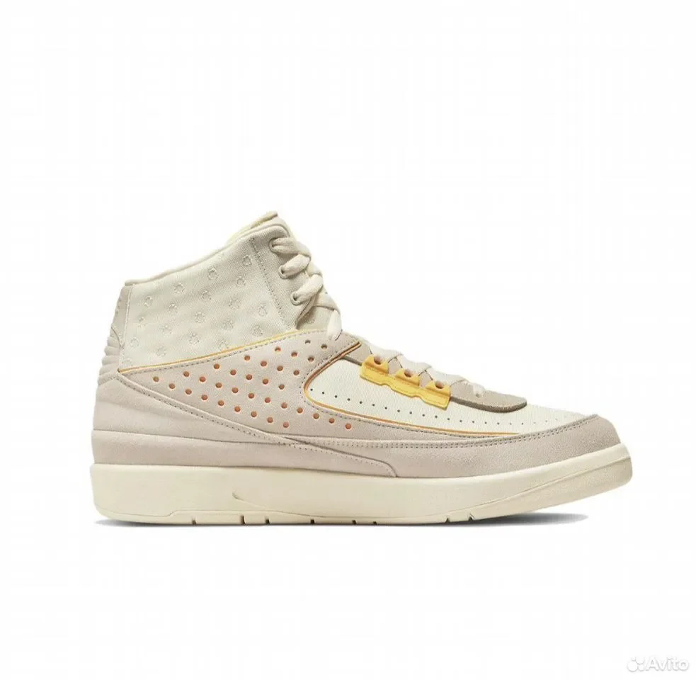 Кроссовки Nike Air Jordan 2 x Union LA Rattan - миниатюра 3