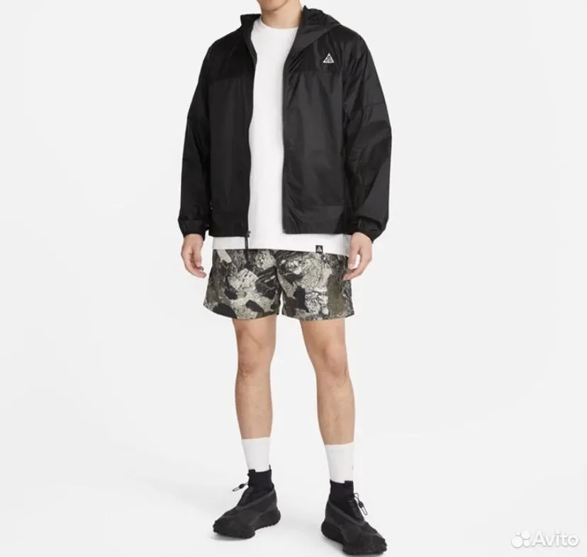 Шорты Nike ACG Color Block Pattern Casual Shorts - миниатюра 3