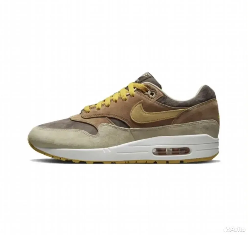 Кроссовки Nike Air Max 1 Brown - миниатюра 2