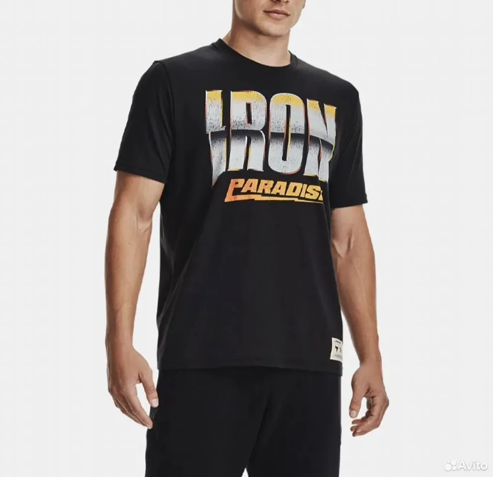 Футболка Under Armour Project Rock Iron Paradise - миниатюра 4