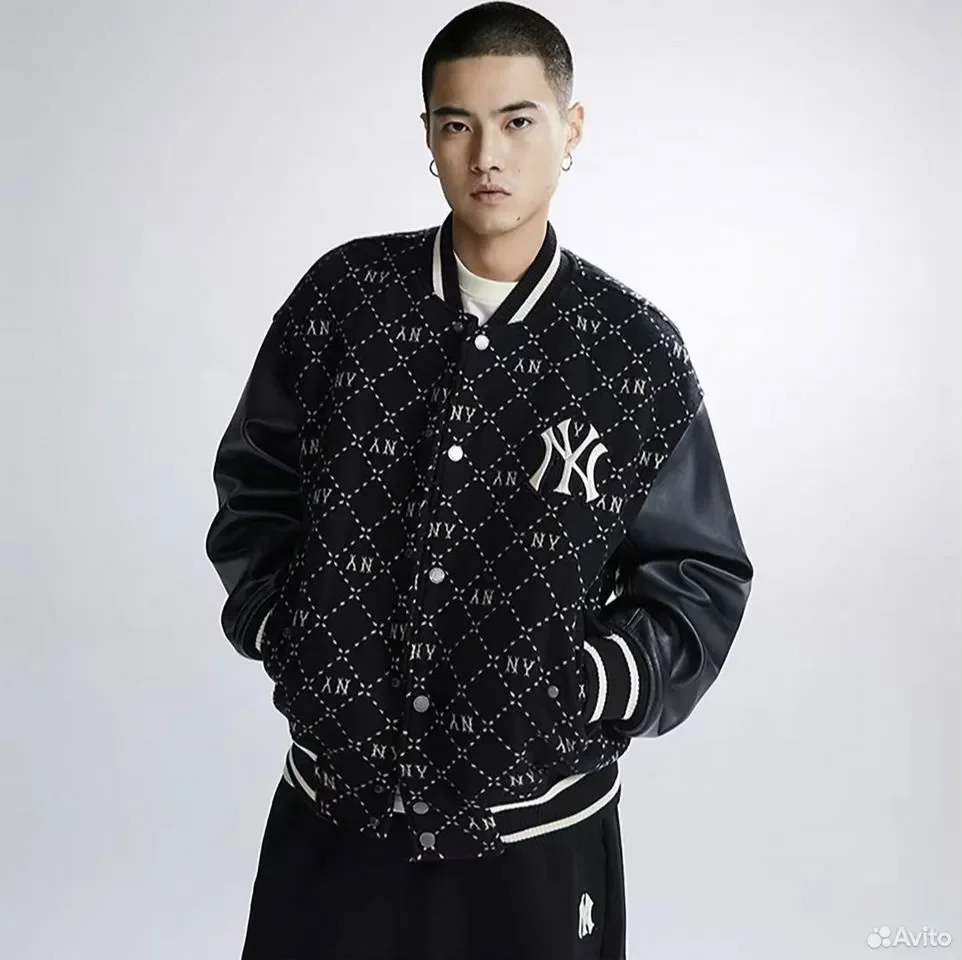 Бомбер MLB Jacquard Jacket - миниатюра 3