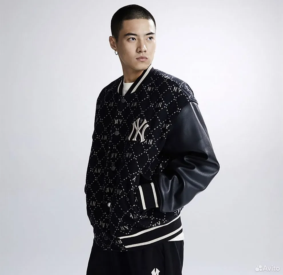 Бомбер MLB Jacquard Jacket - миниатюра 4