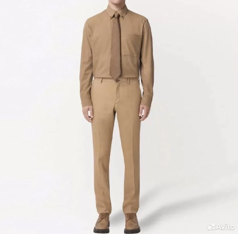 Рубашка Burberry button-down long-sleeve - миниатюра 3