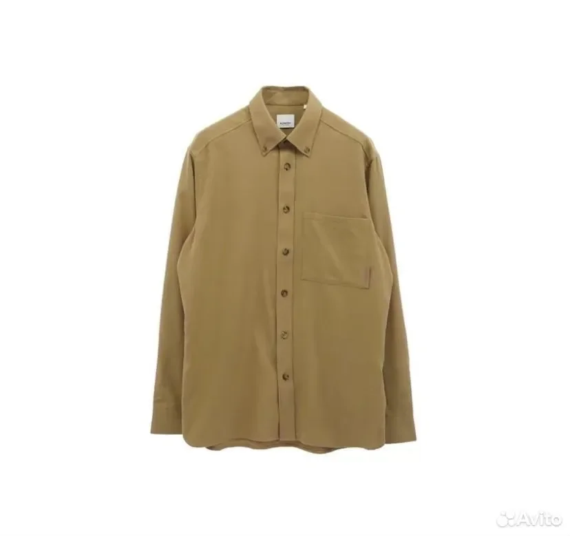 Рубашка Burberry button-down long-sleeve - миниатюра 4