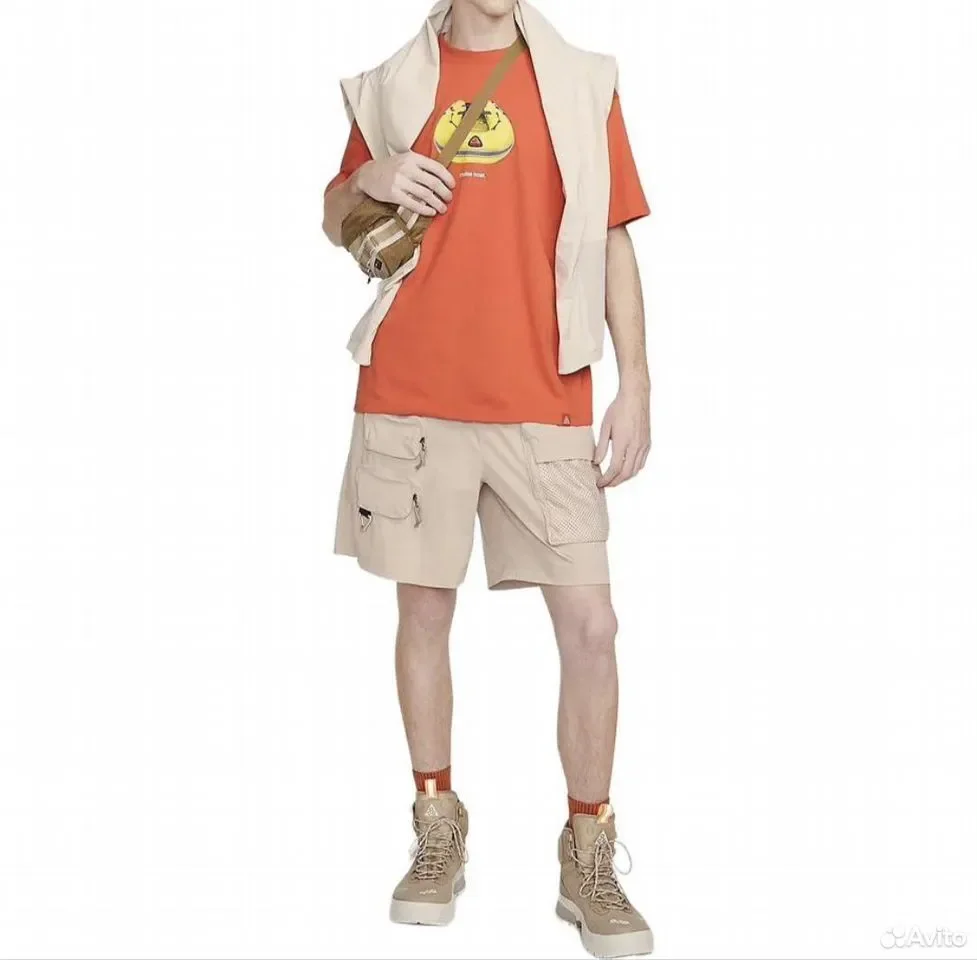 Футболка Nike ACG Cruise Boat Orange - миниатюра 3