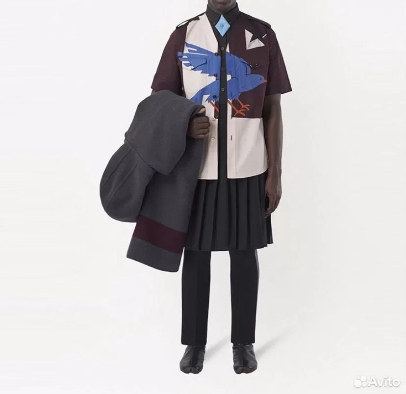 Гавайская рубашка Burberry FW21 Shirt - миниатюра 2